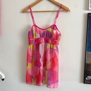 La senza vintage y2k colourful camisole top 🌸